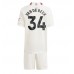 Manchester United Donny van de Beek #34 Replika Babykläder Tredje matchkläder barn 2023-24 Korta ärmar (+ Korta byxor)